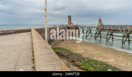 Paysages autour de Fecamp, commune du département de Seine-maritime en région Normandie dans le nord-ouest de la France Banque D'Images