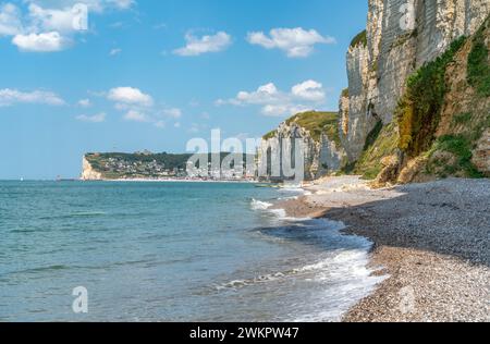 Paysages autour de Fecamp, commune du département de Seine-maritime en région Normandie dans le nord-ouest de la France Banque D'Images