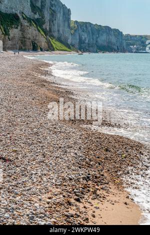 Paysages autour de Fecamp, commune du département de Seine-maritime en région Normandie dans le nord-ouest de la France Banque D'Images