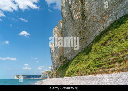 Paysages autour de Fecamp, commune du département de Seine-maritime en région Normandie dans le nord-ouest de la France Banque D'Images