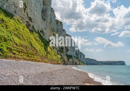 Paysages autour de Fecamp, commune du département de Seine-maritime en région Normandie dans le nord-ouest de la France Banque D'Images