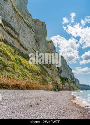 Paysages autour de Fecamp, commune du département de Seine-maritime en région Normandie dans le nord-ouest de la France Banque D'Images