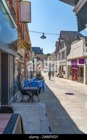 Vue de la ville de Fecamp, commune du département de Seine-Maritime en région Normandie Banque D'Images