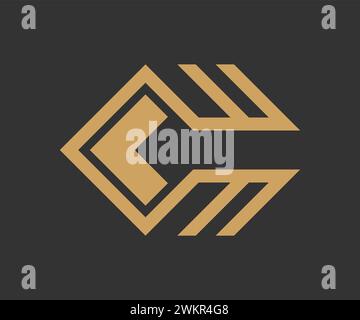 Modèle de vecteur de conception de logo d'entreprise Illustration de Vecteur