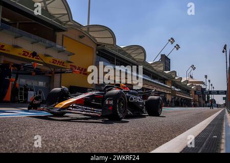 11 PEREZ Sergio (mex), Red Bull Racing RB20, action lors des essais de pré-saison de formule 1 Aramco 2024 du Championnat du monde FIA de formule 1 2024 du 21 au 23 février 2024 sur le circuit International de Bahreïn, à Sakhir, Bahreïn - photo DPPI Banque D'Images