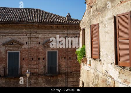 Penne, ville historique dans la province de Pescara, Abruzzes, Italie Banque D'Images