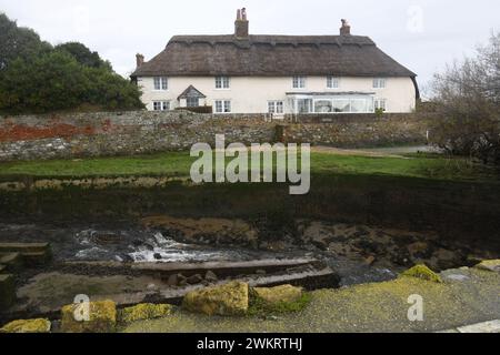 Quay Cottage Bosham Banque D'Images