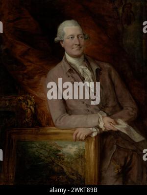 Portrait de James Christie (1730 - 1803) ; Thomas Gainsborough (anglais, 1727 - 1788) ; 1778 ; huile sur toile; 127,6 × 102,2 cm (50 1/4 × 40 1/4 po) ; 70.PA.16 Banque D'Images