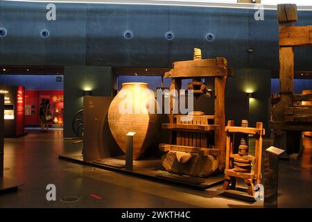 Musée du vin Vivanco dans la Rioja, Espagne Banque D'Images