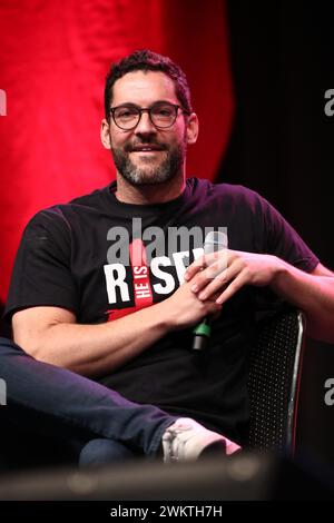 Tom Ellis ( Serie Lucifer - Lucifer Morningstar ) assiste à Magic Con 2019, 28.04.19, Maritim Hotel Bonn / Bad Godesberg, Banque D'Images