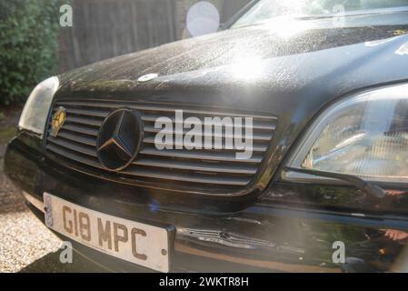 1993 W140 Mercedes 600SEC V12 S Class coupé Banque D'Images