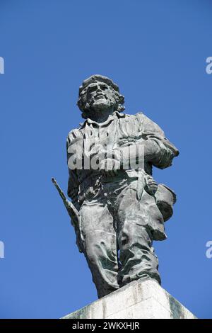 Memorial del Ernesto Che Guevara monument, statue de bronze de 6 mètres de haut, Santa Clara, Cuba, grandes Antilles, Caraïbes, Amérique centrale, Amérique Banque D'Images