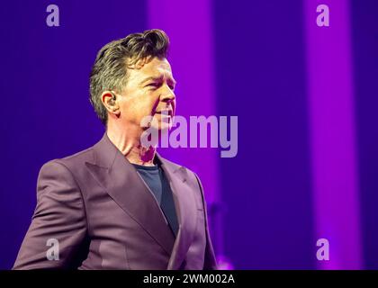 22 février 2024, Motorpoint Arena, Nottingham, Royaume-Uni. Événement : Rick Astley soutenu par Belinda Carlisle. Légende : Rick Astley photo : Mark Dunn / Alamy Live News (divertissement) Banque D'Images