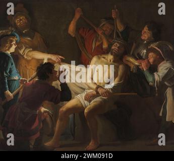 Christ couronné d'épines, Gerard van Honthorst, c. 1622 Banque D'Images