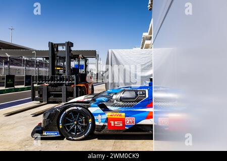 15 VANTHOOR Dries (bel), MARCIELLO Raffaele (SWI), WITTMANN Marco (ger), BMW M Team WRT, BMW Hybrid V8, ambiance lors du Prologue du Championnat du monde FIA d'Endurance 2024, du 24 au 26 février 2024 sur le circuit international de Losail à Lusail, Qatar - photo Julien Delfosse / DPPI Banque D'Images