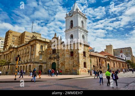 Église de San Francisco, Bogota, Cundinamarca, Colombie, Amérique du Sud Banque D'Images