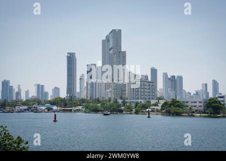 Photo de la vue panoramique de cartagena das Indias Banque D'Images