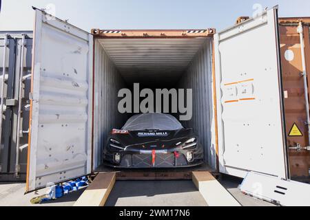 59 SAUCY Gregoire (SWI), COTTINGHAM James (gbr), COSTA Nicolas (BRA), United Autosports, McLaren 720S GT3 Evo, ambiance lors du Prologue du Championnat du monde d'Endurance FIA 2024, du 24 au 26 février 2024 sur le circuit international de Losail à Lusail, Qatar Banque D'Images