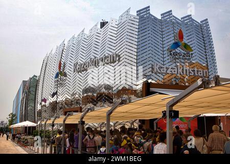 4066591 Milan Expo 2015, Italie ; (add.info.: Milan Expo 2015. Pavillon kazakh / Expo Milano 2015. Padiglione del Kazakistan - © Marcello Mencarini) ; © Marcello Mencarini. Tous droits réservés 2024. Banque D'Images