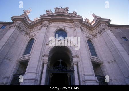 4067353 Roma, Basilica di Santa Croce in Gerusalemme - 2000 ; (add.info.: Roma, Basilica di Santa Croce in Gerusalemme - 2000) ; © Marcello Mencarini. Tous droits réservés 2024. Banque D'Images