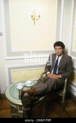 MME4705823 Portrait du comédien américain John Travolta en 1983. ; (add.info.: Portrait du comédien américain John Travolta en 1983.) ; © Marcello Mencarini. Tous droits réservés 2023. Banque D'Images