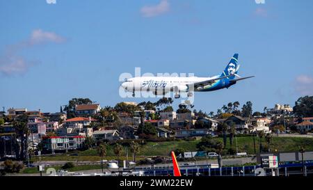 N298AK Alaska Airlines Boeing 737-990ER AM San Diego International Airport SAN / KSAN San Diego, Kalifornien, États-Unis, Vereinigte Staaten von Amerika, 22.02.2024 *** N298AK Alaska Airlines Boeing 737 990ER at San Diego International Airport SAN KSAN San Diego, Californie, États-Unis d'Amérique, 22 02 2024 Banque D'Images