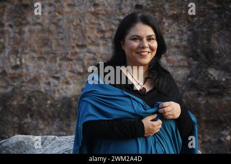 MME4808879 Michela Murgia, Festival des littératures, Rome, Italie, 14 juin 2011 (photo) ; (add.info.: Michela Murgia (1972-2023) : romancière italienne, dramaturge et personnalité de la radio, lauréate du Premio Campiello et du Prix littéraire international Mondello) ; © Marcello Mencarini. Tous droits réservés 2023. Banque D'Images