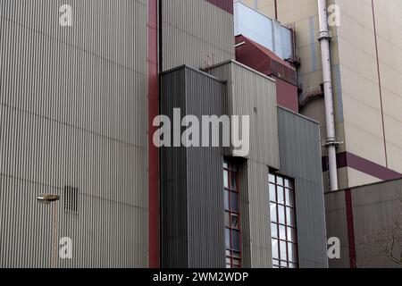 centrale électrique au charbon déclassée en allemagne Banque D'Images