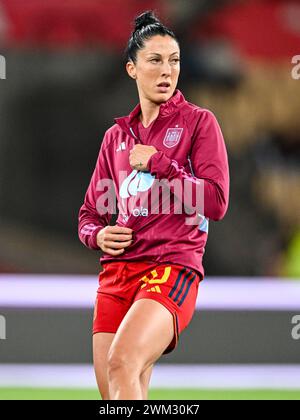 SÉVILLE - Jennifer Hermoso d'Espagne lors de la demi-finale de l'UEFA Nations League entre l'Espagne et les pays-Bas à l'Estadio de la Cartuja le 23 février 2024 à Séville, Espagne. ANP GERRIT VAN COLOGNE Banque D'Images