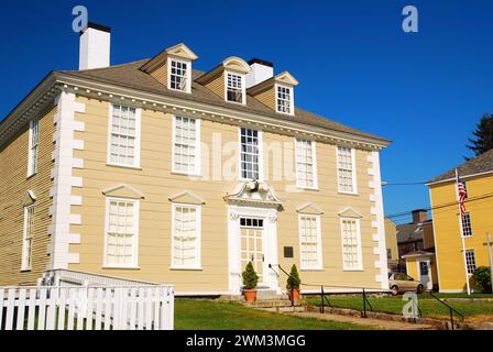 La maison Wentworth Gardner et Tobias à Portsmouth, New Hampshire, est l'une des nombreuses maisons historiques de la ville Banque D'Images