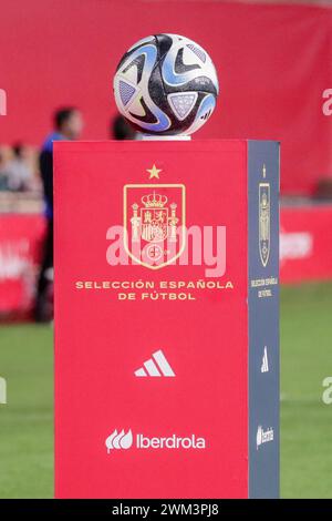 Séville, Espagne. 23 février 2024. Séville, Espagne, 23 février 2024 : match du match de la Ligue des Nations féminines de l'UEFA entre l'Espagne et les pays-Bas à l'Estadio la Cartuja à Séville, Espagne. (Leiting Gao/SPP) crédit : photo de presse sportive SPP. /Alamy Live News Banque D'Images