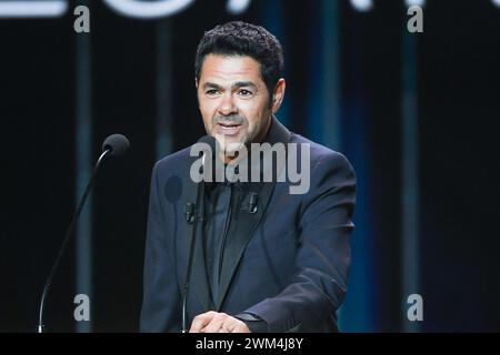 Berlin, Allemagne. 23 février 2024. Jamel Debbouze présent aux 49e César film Awards à L'Olympia, à Paris, France, le 23 février 2024. Photo par Aurore Marechal/ABACAPRESS.COM crédit : Abaca Press/Alamy Live News Banque D'Images