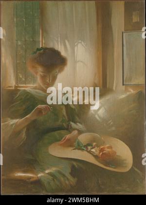 L'anneau John White Alexander 1911 Banque D'Images