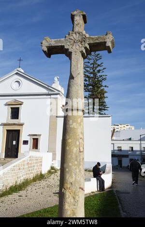 Capela de Sao Luis, Faro, Portugal Banque D'Images