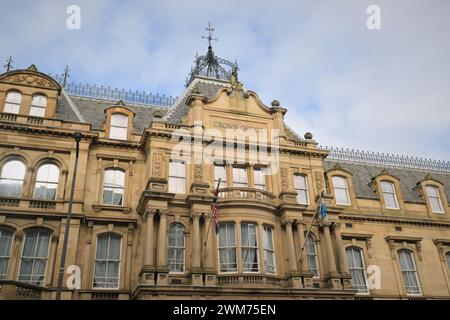 Édimbourg Écosse, Royaume-Uni {Days} février 2024. Vue générale du Crown Office. crédit sst/alamy live news Banque D'Images