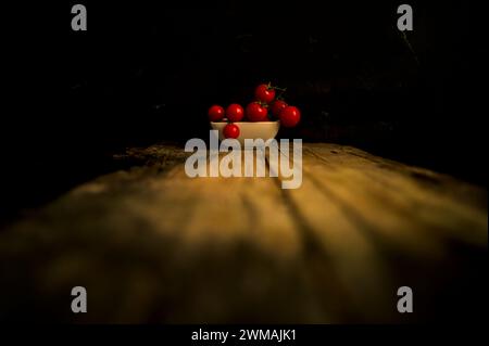 Pomodoro di Pachino : belle tomate italienne fraîche Banque D'Images