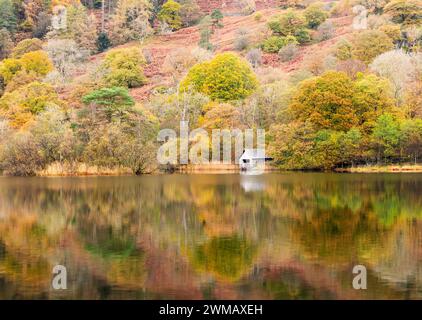 Rydal Water Boathouse Banque D'Images