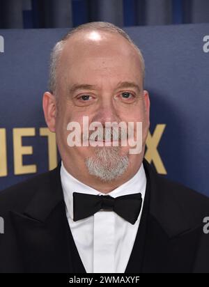 Los Angeles, États-Unis. 24 février 2024. Paul Giamatti arrive à la 30e édition annuelle des SAG Awards au Shrine Auditorium le 24 février 2024 à Los Angeles, CA. © OConnor-Arroyo/AFF-USA.com crédit : AFF/Alamy Live News Banque D'Images