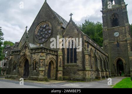 Église unitarienne de Todmorden Banque D'Images