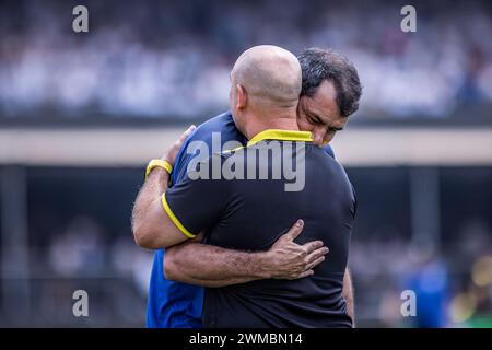Sao Paulo, Brésil. 25 février 2024. SP - SAO PAULO - 02/25/2024 - PAULISTA 2024, SANTOS (photo Abner Dourado/AGIF/Sipa USA) crédit : Sipa USA/Alamy Live News Banque D'Images
