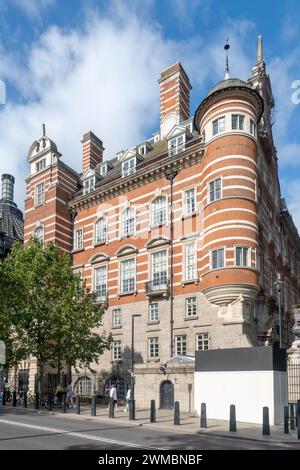 Norman Shaw Buildings, parfois appelé Scotland Yard ou New Scotland Yard à une époque abritant la police métropolitaine Banque D'Images