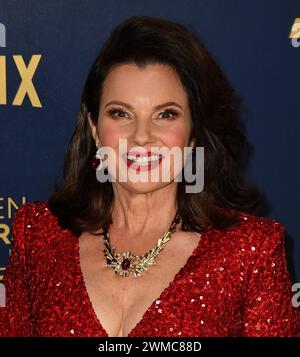 Los Angeles, États-Unis. 25 février 2024. Fran Drescher assiste à la 30e cérémonie annuelle des Screen Actors Guild Awards au Shrine Auditorium and Expo Hall le 24 février 2024 à Los Angeles, en Californie. Photo C Flanigan/imageSPACE crédit : Imagespace/Alamy Live News Banque D'Images