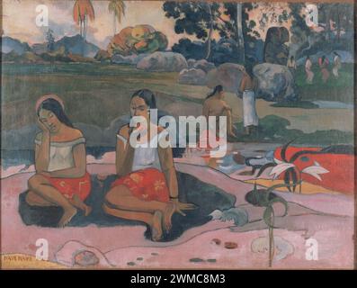 Gauguin, Paul - Sacred Spring, Sweet Dreams (Nave Nave moe) 1894 Banque D'Images
