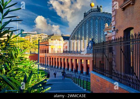 Estacion de Atocha, gare, Madrid, Espagne, Europe Banque D'Images