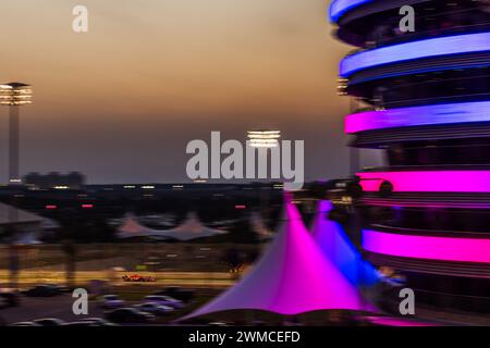 MANAMA, BAHREÏN, circuit de Sakhir, 22.Feb.2024 : Carlos Sainz Jr d'Espagne et Scuderia Ferrari lors des essais de formule 1 à Bahreïn Banque D'Images