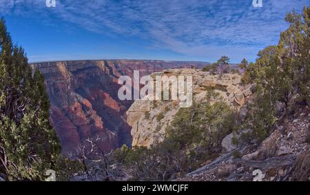 Great Mohave Wall observation point, Mohave point, Grand Canyon, Arizona, États-Unis Banque D'Images