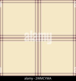 Tattersall motif tartan à carreaux, textile de texture vectorielle de site Web. Hounds fond de tissu sans couture vérifier dans la couleur pastel et claire. Illustration de Vecteur