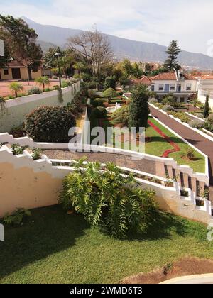 Jardín Victoria - Victoria Garden (la Orotava, Tenerife, Îles Canaries, Espagne) Banque D'Images