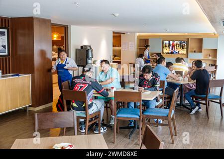 Merida Mexico,Xcumpich Calle 20A,Holiday Inn Express Merida IHG Hotel Lodging inn motel business,hôtels motels business,intérieur intérieur,gratuit inclus Banque D'Images