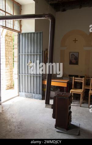 Christlich orthodoxe Kirche im Weltkulturerbe Berat, albanais Banque D'Images